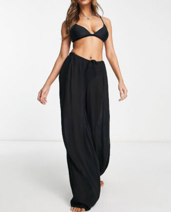Black Large Pants